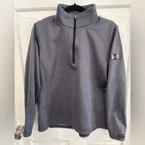 Kerrits Gray Women's Quarterzip Sweater